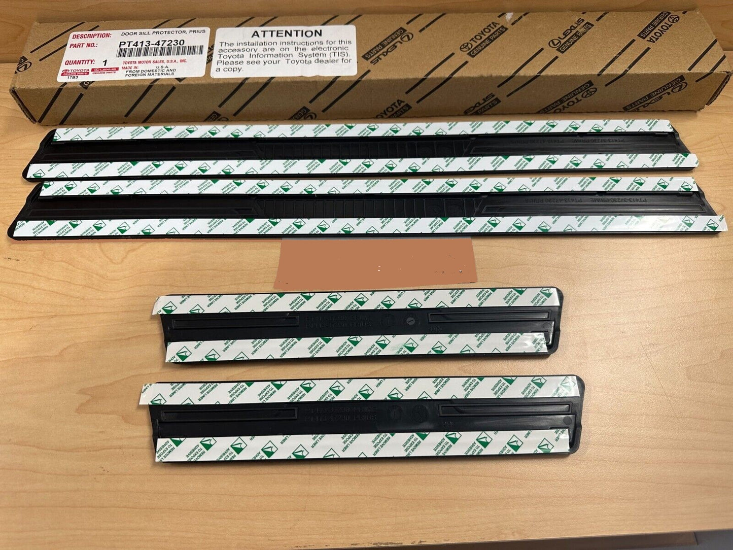 Toyota Door Sill Protectors (front and rear) - Prius PT413-47230