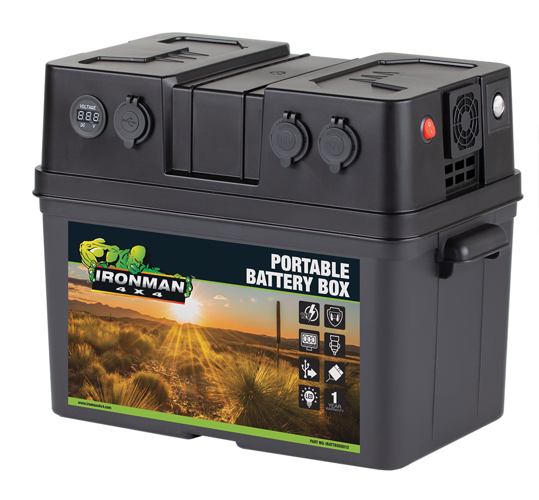 Ironman 4x4 Battery Box IBATTBOX0012