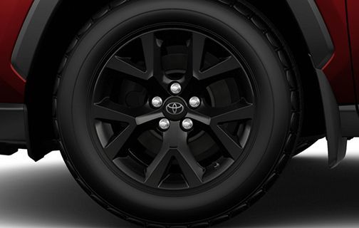Toyota 17\u201D Alloy Wheel - Satin Black - Rav4 PK457-42K02