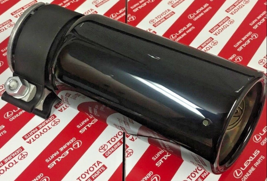 Toyota Black Chrome Exhaust Tip - Tundra PT9323422102