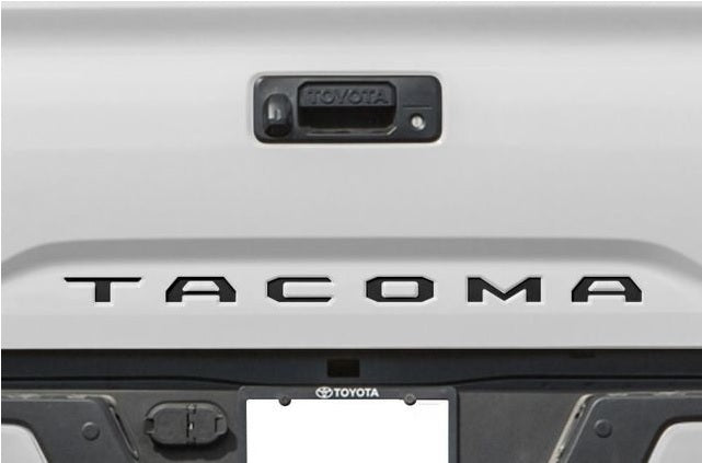 Toyota Black Tailgate Insert Badge - Tacoma PT948-35181-02
