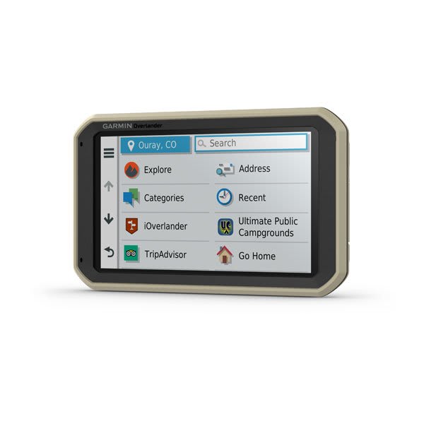 Garmin Overlander®; All-Terrain GPS Navigator 10-02195-00