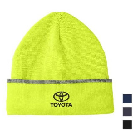 Toyota Harriton ClimaBloc™ Lined Reflective Beanie TOY12214
