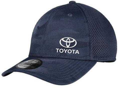 Toyota New Era® Tonal Camo Stretch Tech Mesh Cap Navy