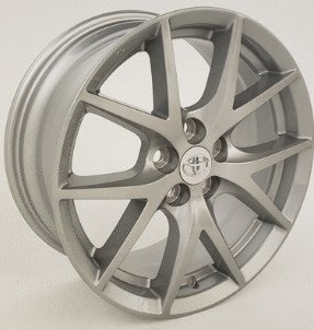 Toyota 16\" Alloy Wheel Silver - Corolla \/ Corolla Hatchback PK45712L01