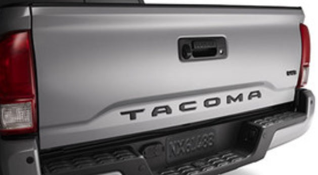 Toyota Black Tailgate Insert Badge - Tacoma PT9483518102