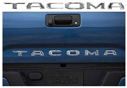 Toyota Chrome Tailgate Insert Badge - Tacoma PT9483518000