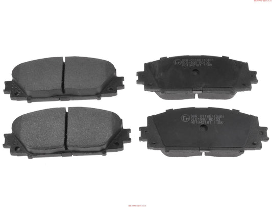 Toyota BRAKE PAD SET - YARIS 2012-2019 0446512640