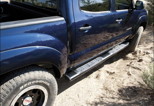 Toyota 5\" Oval Tube Steps Black - Tacoma Double Cab PT76735112