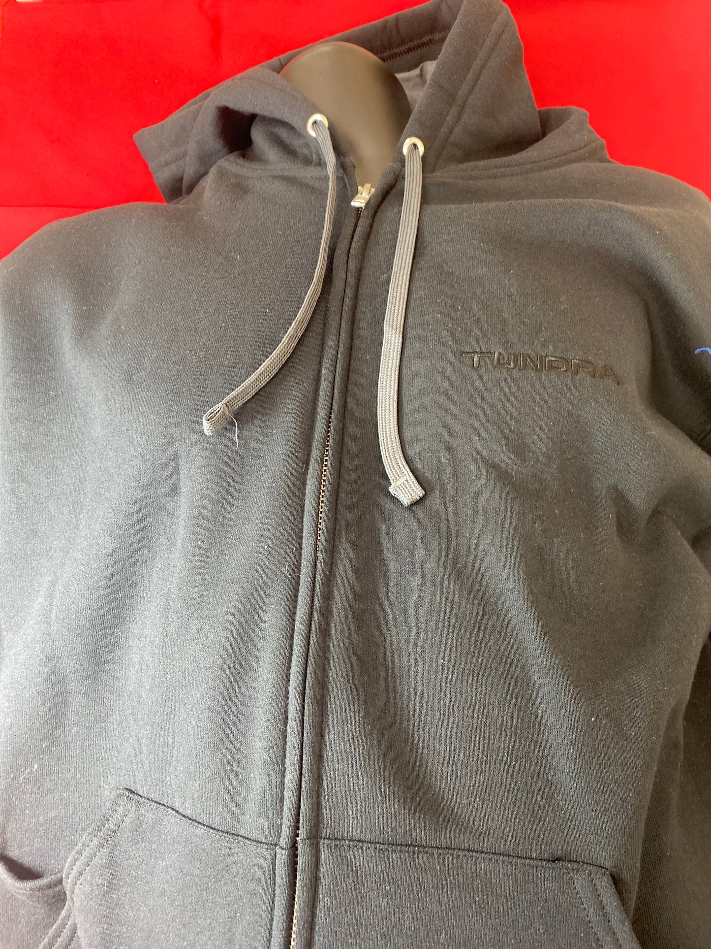 Toyota Tundra Zip Up Hoodie  TOY12158BLKM