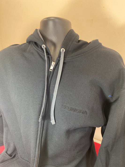Toyota Tundra Zip Up Hoodie  TOY12158BLKM
