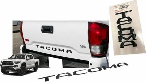 Toyota Black Tailgate Insert Badge - Tacoma PT9483518102