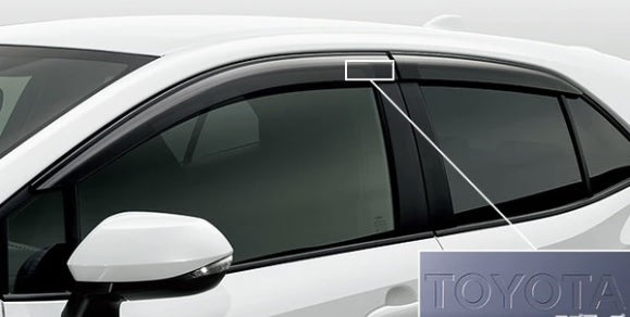 Toyota Side Window Visors - Corolla Hatchback 0816212820