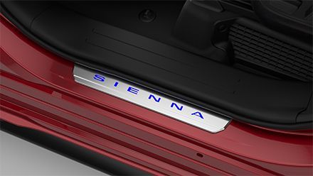 Toyota Front Illuminated Door Sill Protectors - Sienna PT942-08210