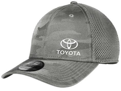 Toyota New EraTonal Camo Stretch Tech Mesh Cap - Grey TOY12064GRCMLXL