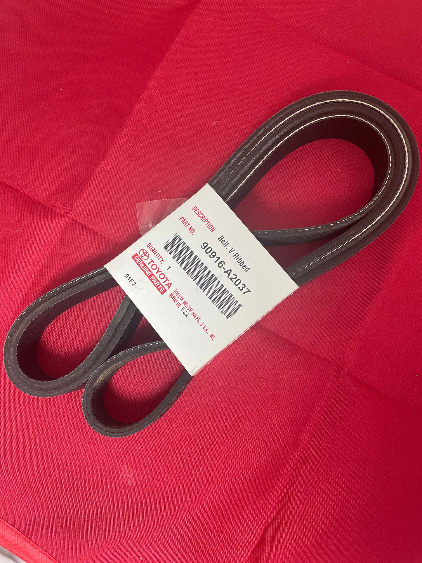 Toyota Serpentine Belt - Tacoma 90916A2037