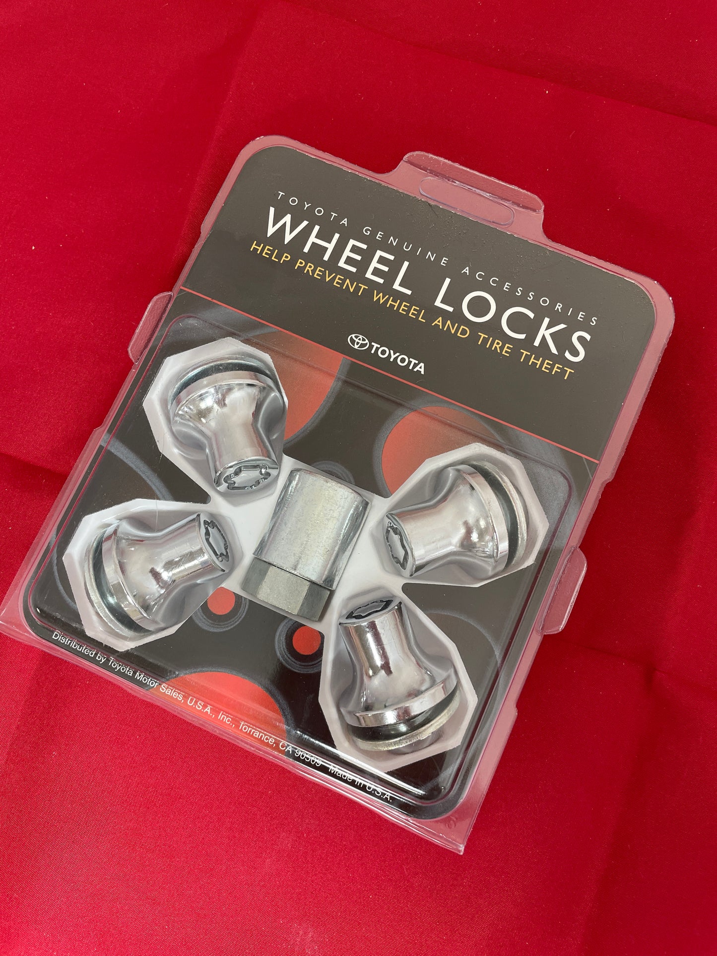 Toyota  Wheel Lock Set - Land Cruiser/Sequoia/Tundra PT27660070