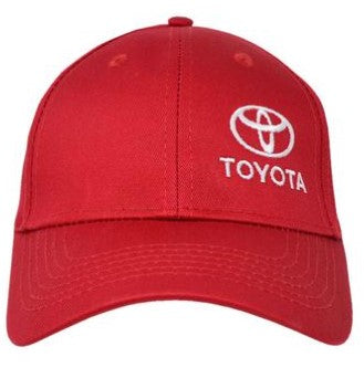 Toyota Youth Mid Profile Twill Baseball Cap - Red TOY12083RED